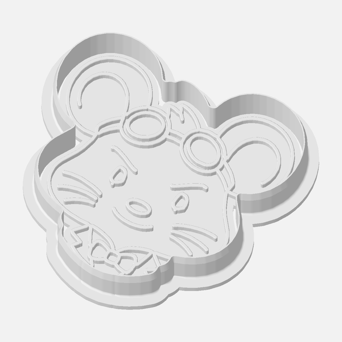 Pinky and the Brain Inspired Cookie Cutter / Stamp Collection