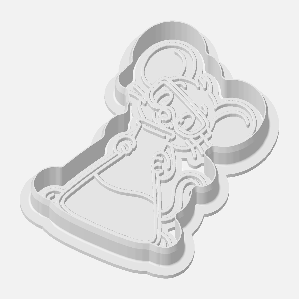 Pinky and the Brain Inspired Cookie Cutter / Stamp Collection