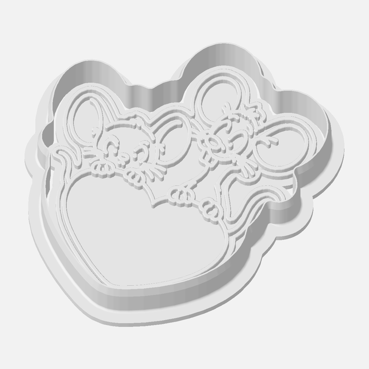 Pinky and the Brain Inspired Cookie Cutter / Stamp Collection