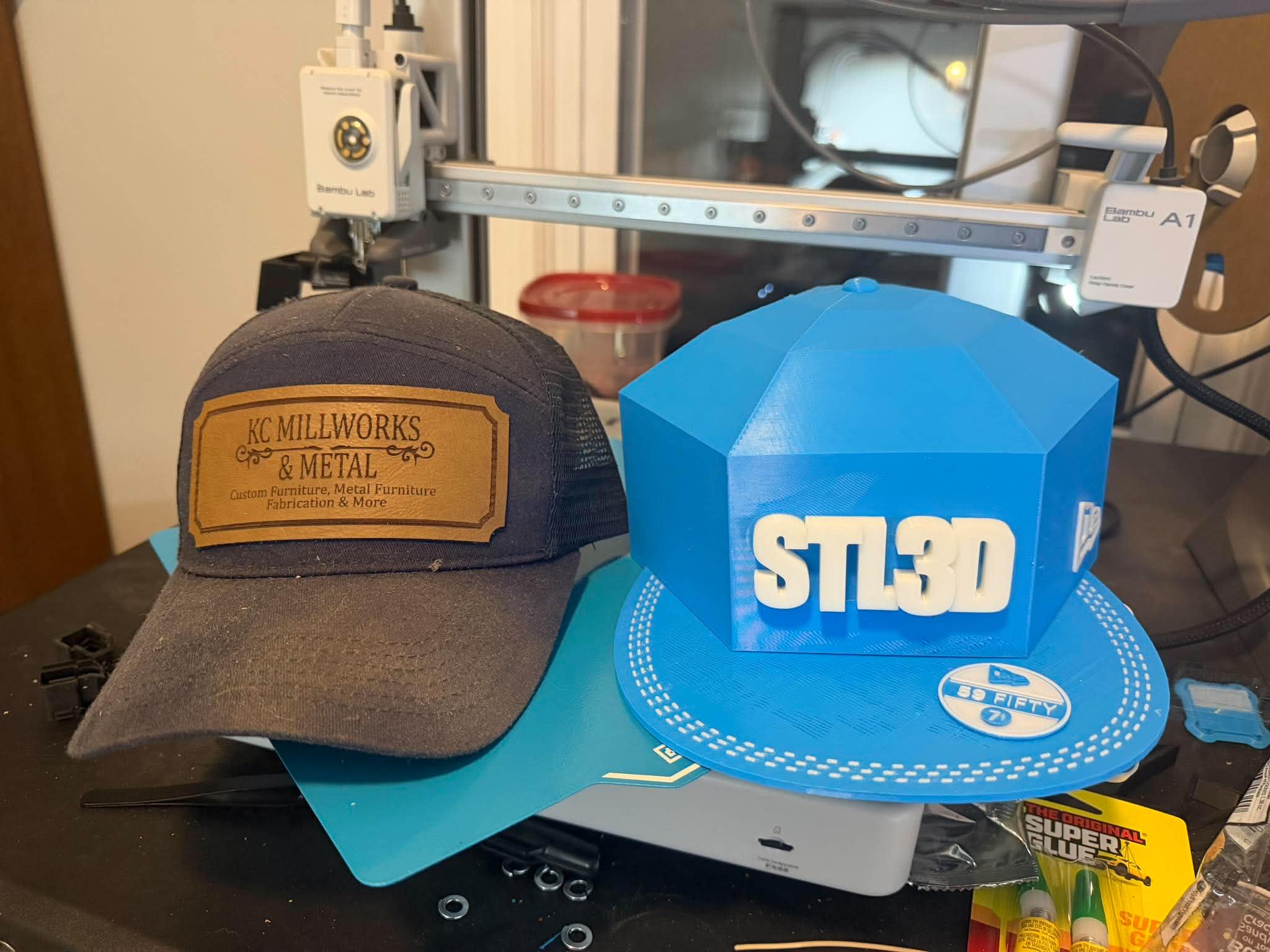 Flat Bill Gift Box - 3D Printable Model