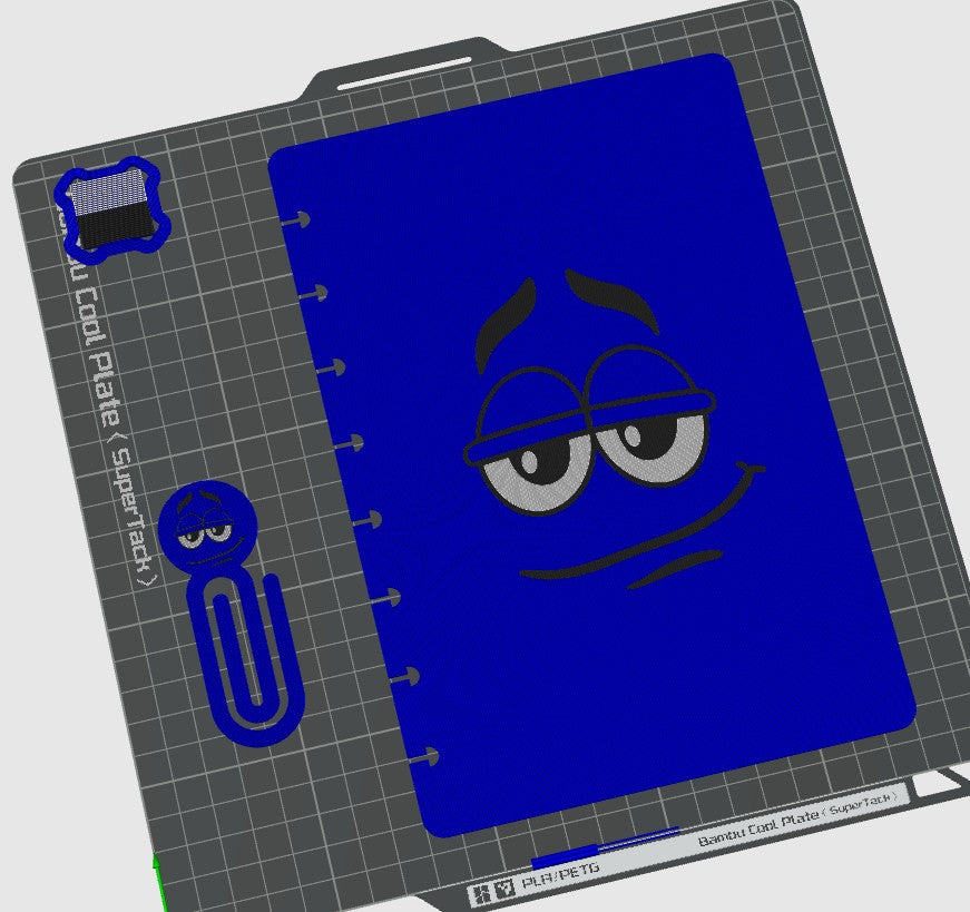 Funny Face Candy Collection - Notebooks, Clipboards & Paper Clips