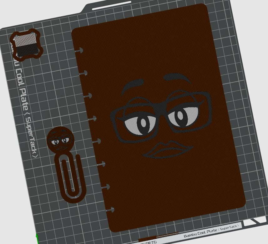 Funny Face Candy Collection - Notebooks, Clipboards & Paper Clips