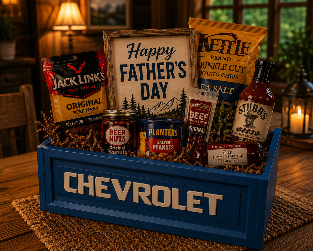 Chevrolet Tailgate Gift Basket / Planter