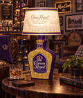 Crown Royal Lamp Base and Lithophane Lampshade