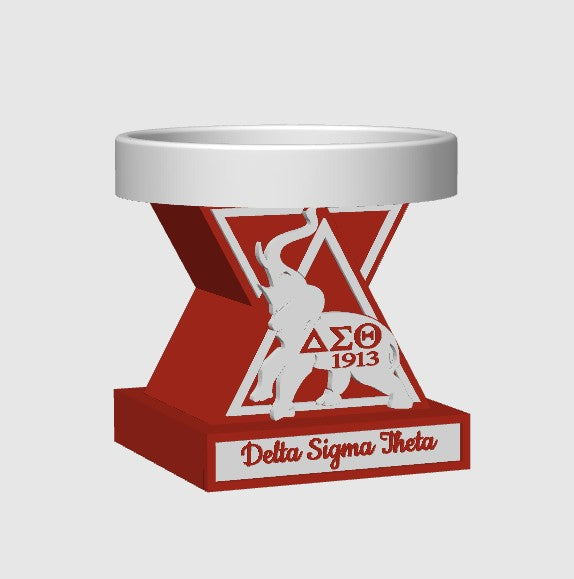 Delta Elephant Candle Holder - Design 2