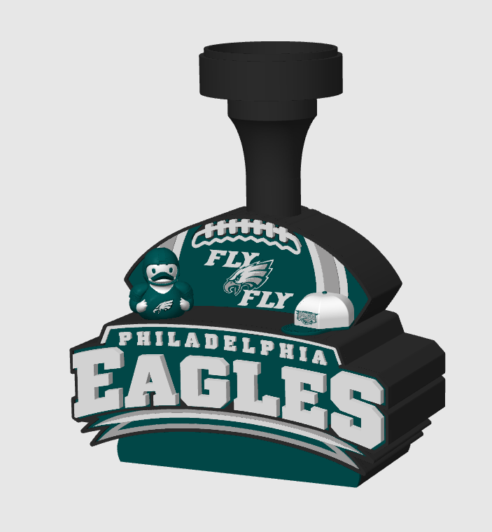 Philadelphia Eagles Lamp Base - Shade Sold Separately