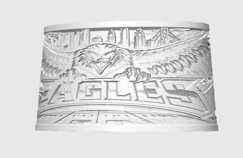 Philadelphia Eagles 4 Lampshade Collection