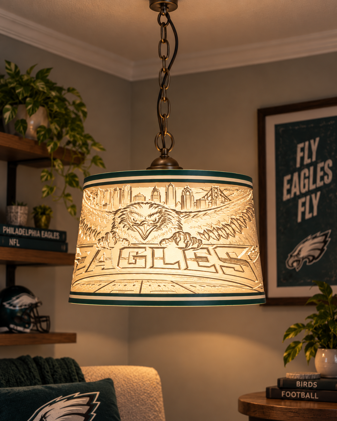 Philadelphia Eagles 4 Lampshade Collection