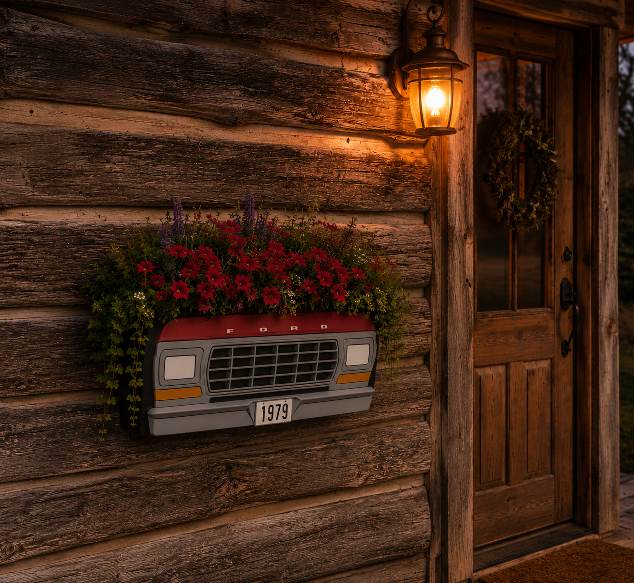 Ford 1979 Front End Gift Basket / Planter