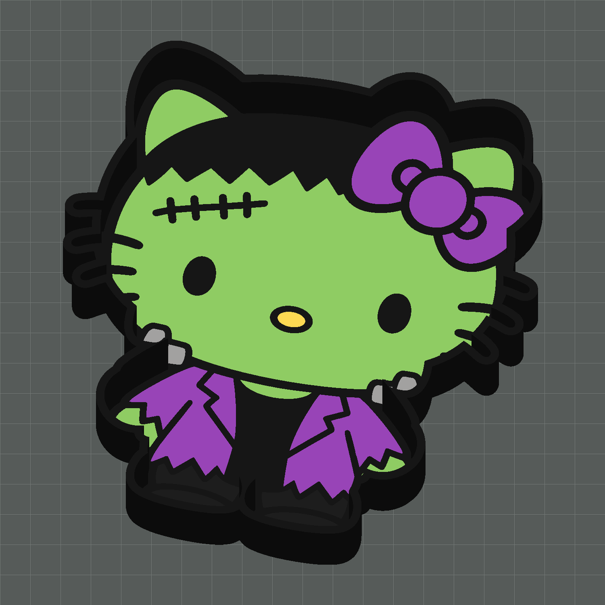 Frankenstein Kitty