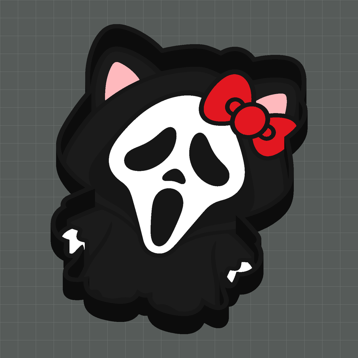 Ghost Mask Kitty