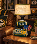 Green Packers Lamp Base - Lampshade Sold Separately