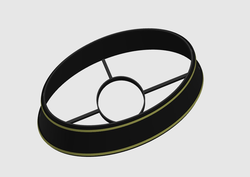 3D Printable Lamp Shade for Puck Light Powered Lamps