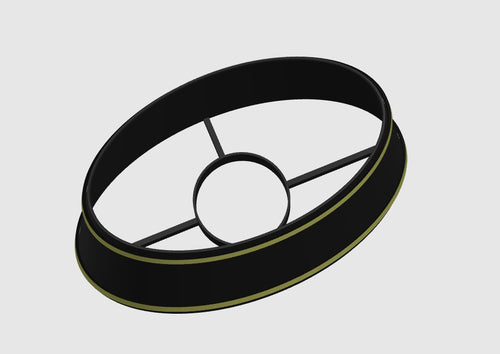 3D Printable Lamp Shade for Puck Light Powered Lamps