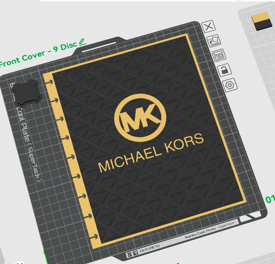 MK Discbound Notebook Cover - 9 Discs - 9" x 7.25"