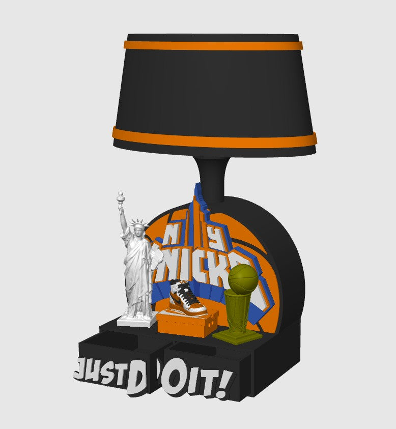 NY Knicks 2026 Champions Lamp Base