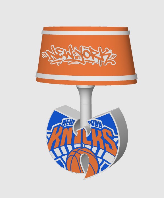 WuTang New York Knicks Lamp