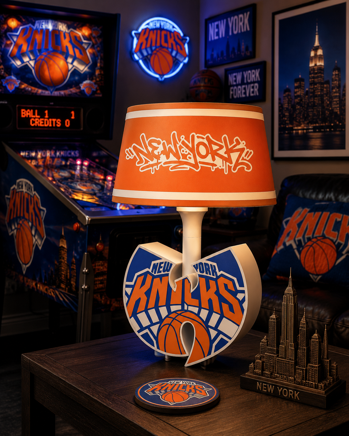 WuTang New York Knicks Lamp