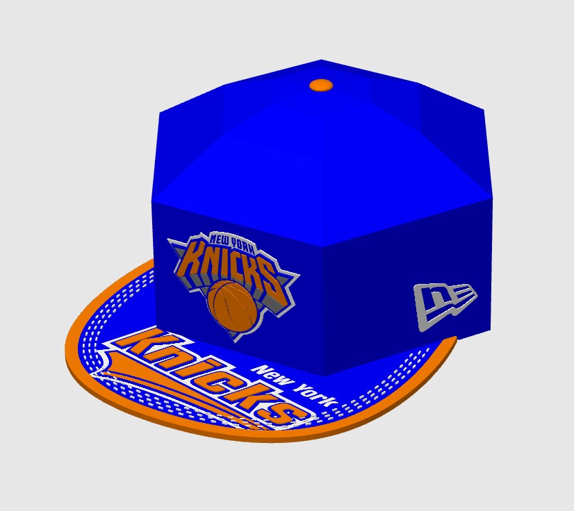 Flat Bill Cap Gift Box - New York Knicks