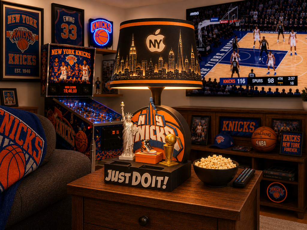 NY Knicks 2026 Champions Lamp Base