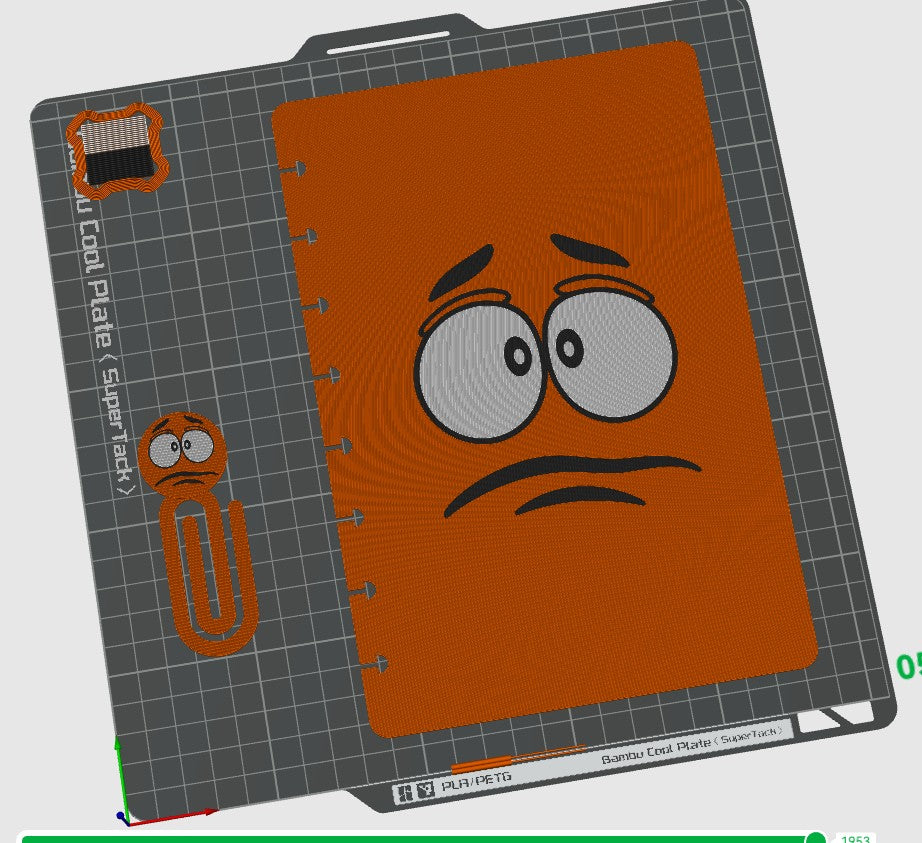 Funny Face Candy Collection - Notebooks, Clipboards & Paper Clips
