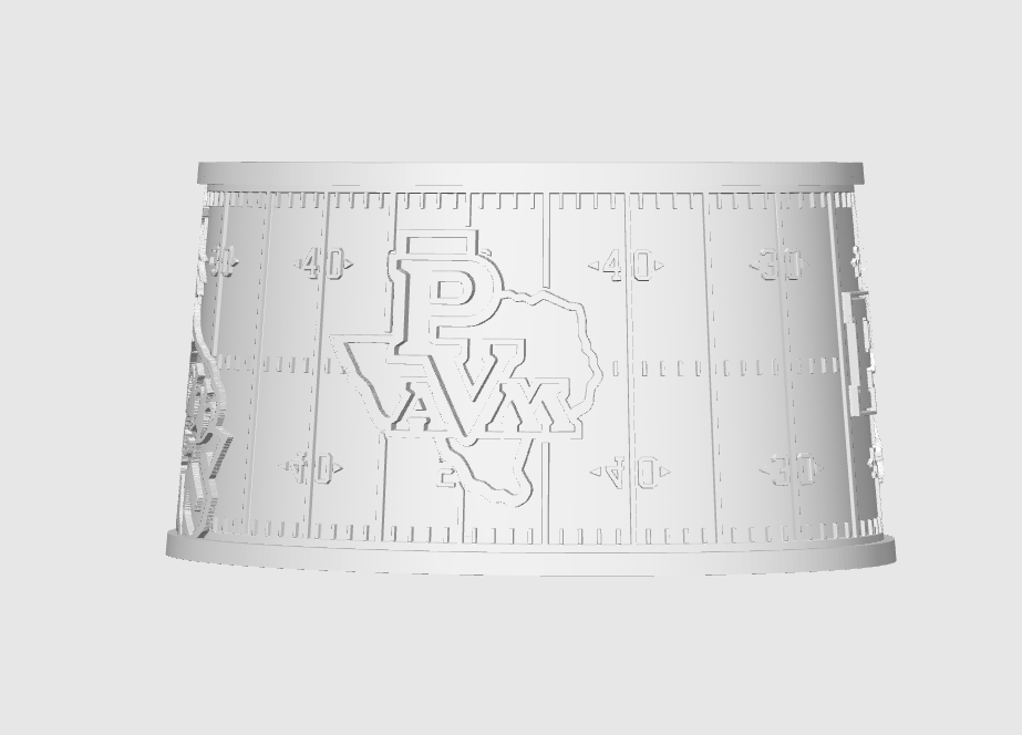 CUSTOM Made to Order - 3D Model Lamp Base & Lithophane Lampshade