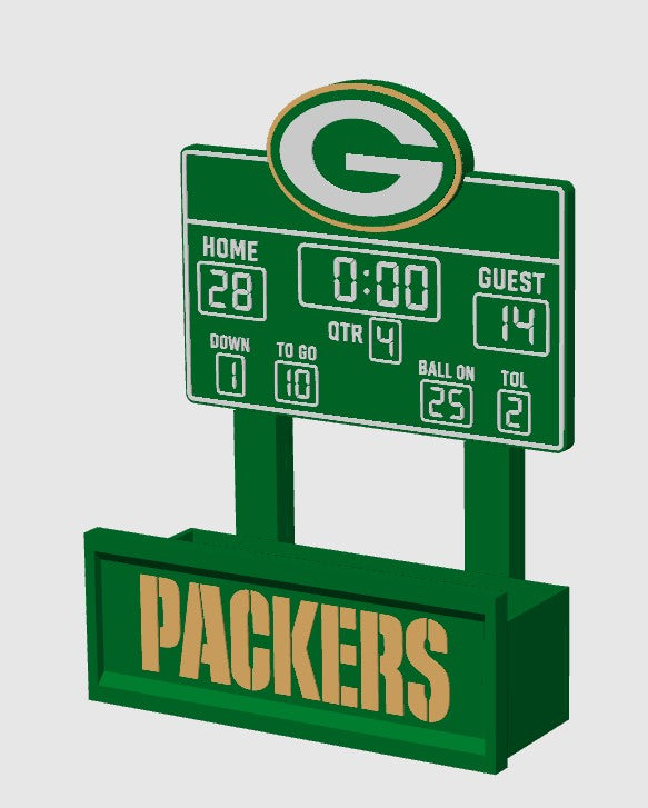 Packers Tailgate Gift Box and Planter