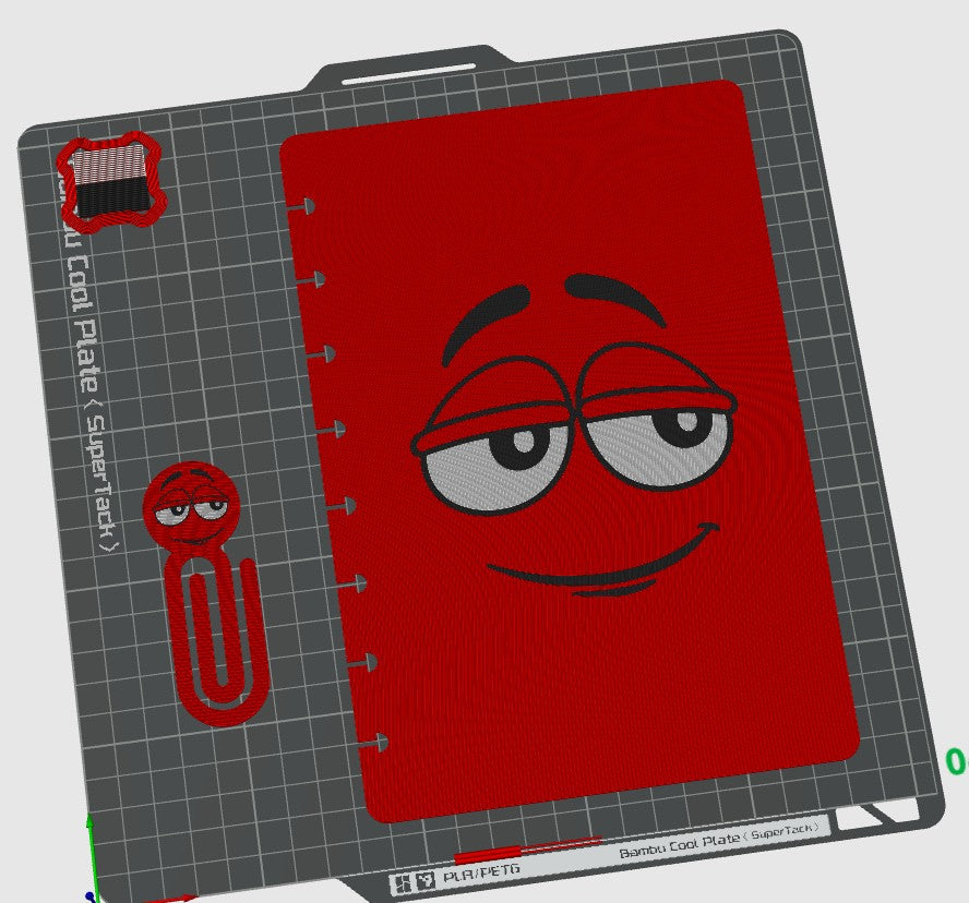 Funny Face Candy Collection - Notebooks, Clipboards & Paper Clips