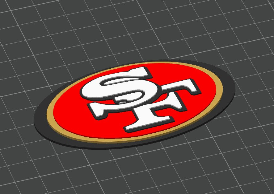 Flat Bill Cap Gift Box - 49ers Logo