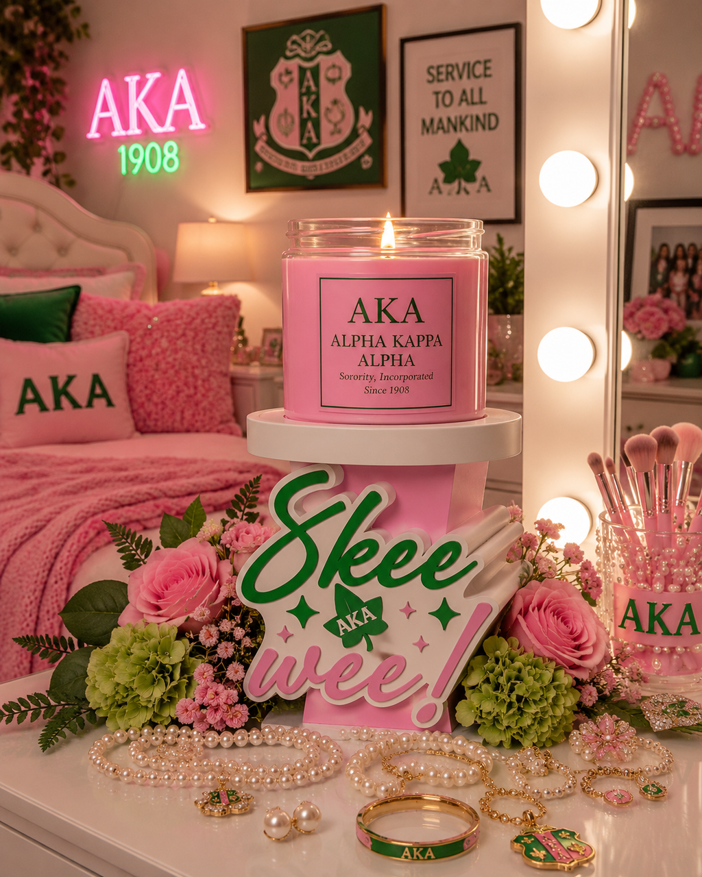 AKA Skee Wee Candle Holder