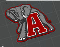Flat Bill Cap Gift Box - Alabama Logo