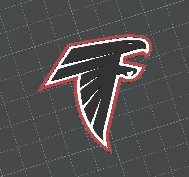 Flat Bill Cap Gift Box - Atlanta Falcons Logo