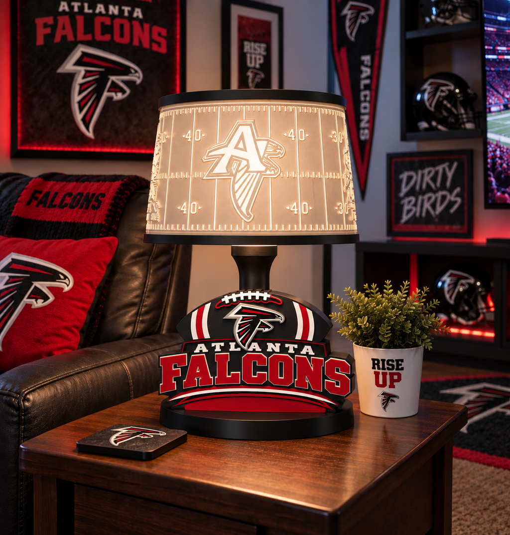 Atlanta Falcons Lamp Base - Lampshade Sold Separately