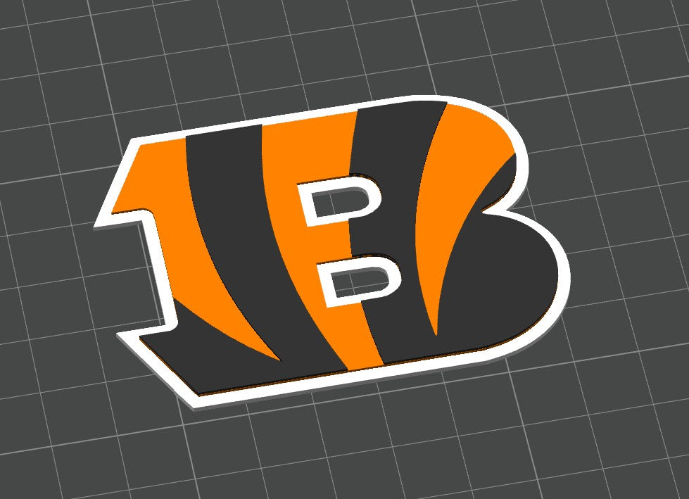 Flat Bill Cap Gift Box - Bengals Cap Logo