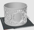Blank Ornate Floral Lampshade - 200mm x 150mm