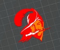 Flat Bill Cap Gift Box - Old School Buccaneers Logo