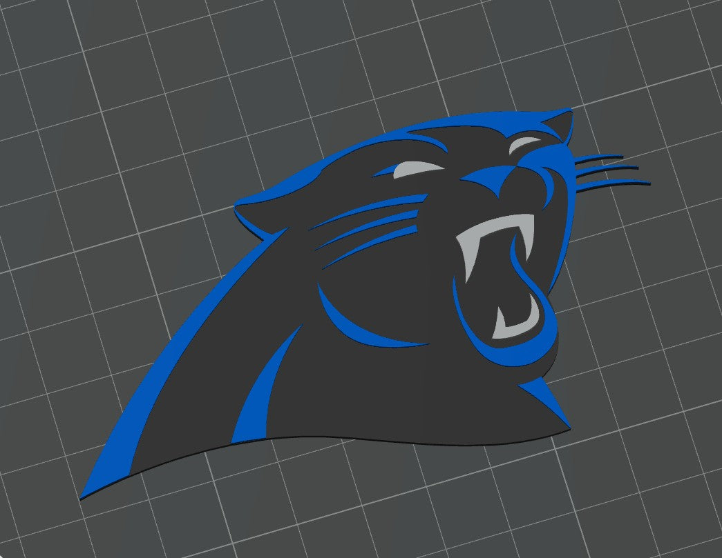 Flat Bill Cap Gift Box - Carolina Panthers Logo