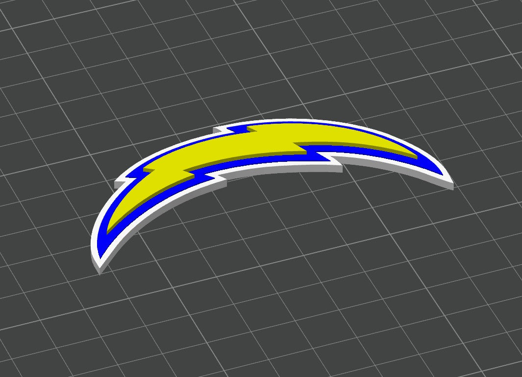 Flat Bill Cap Gift Box - San Diego Charger Logo