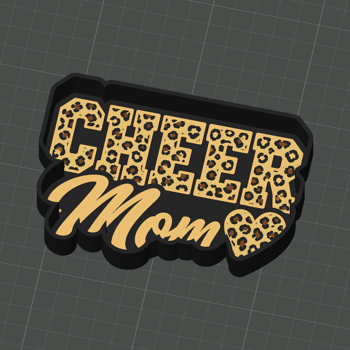 Cheer Mom Trinket Trays