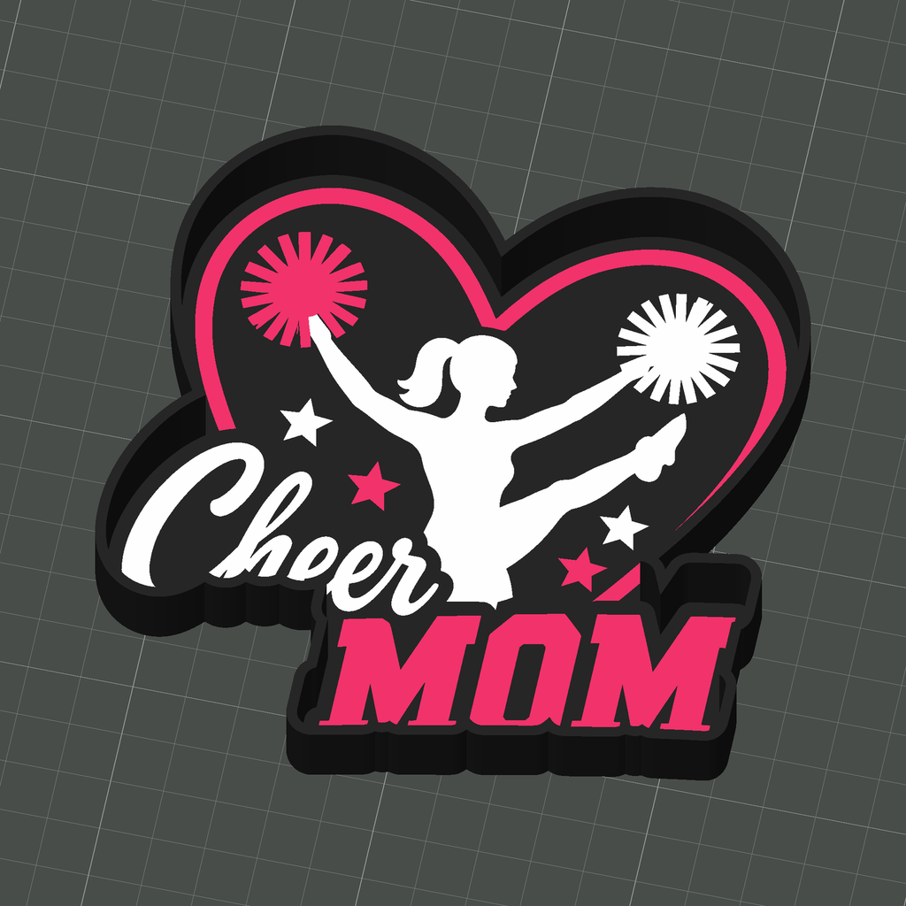 Cheer Mom Trinket Trays