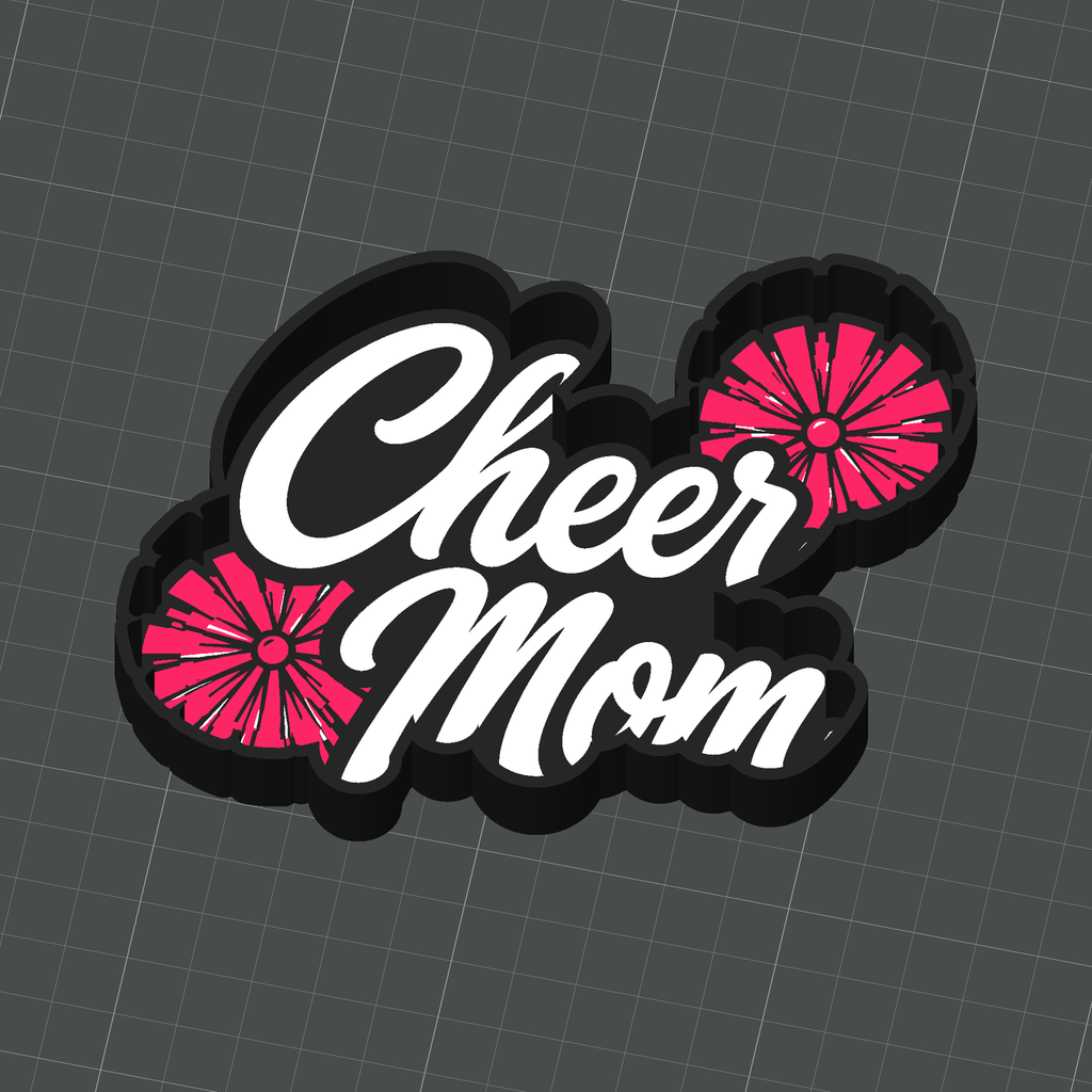 Cheer Mom Trinket Trays