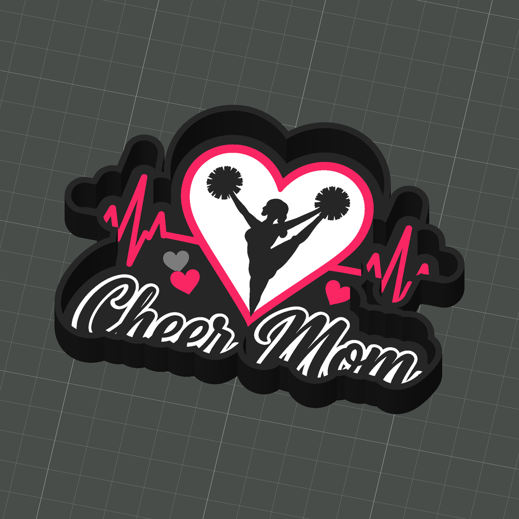 Cheer Mom Trinket Trays