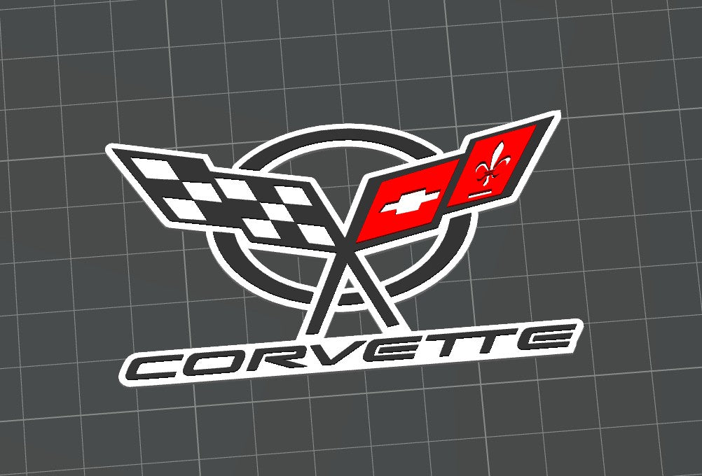Flat Bill Cap Gift Box - Corvette Cap Logo