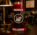 Georgia Bulldog Candle Holder
