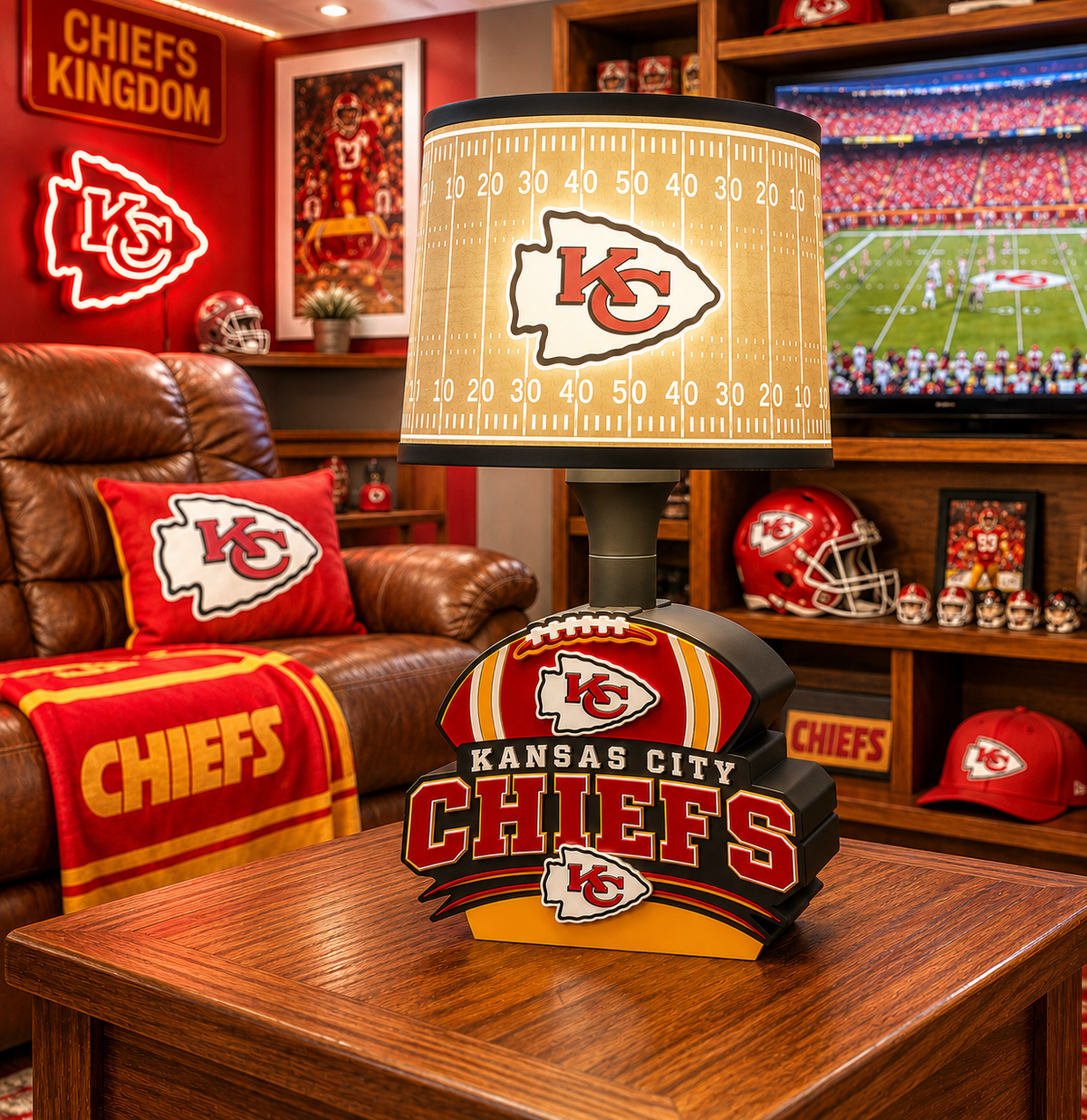 Kansas City Chiefs - Lamp Base