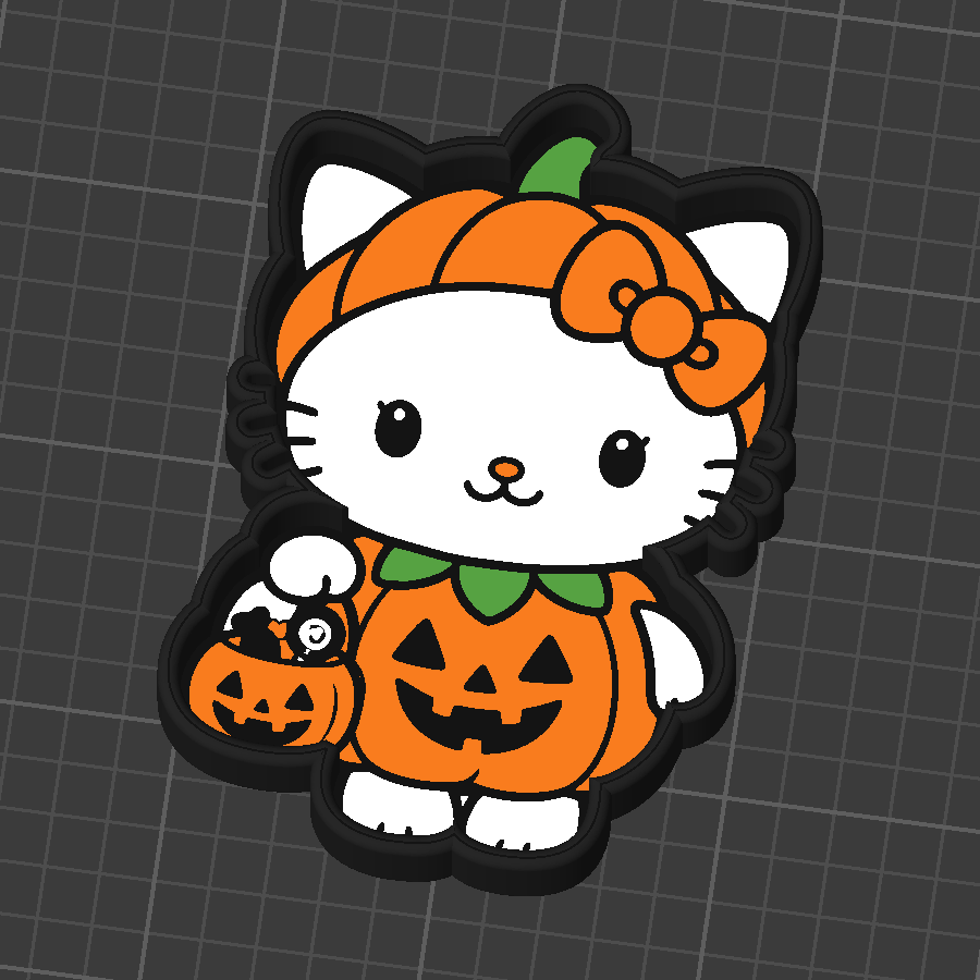 Halloween Kitty Trinket Tray Collection