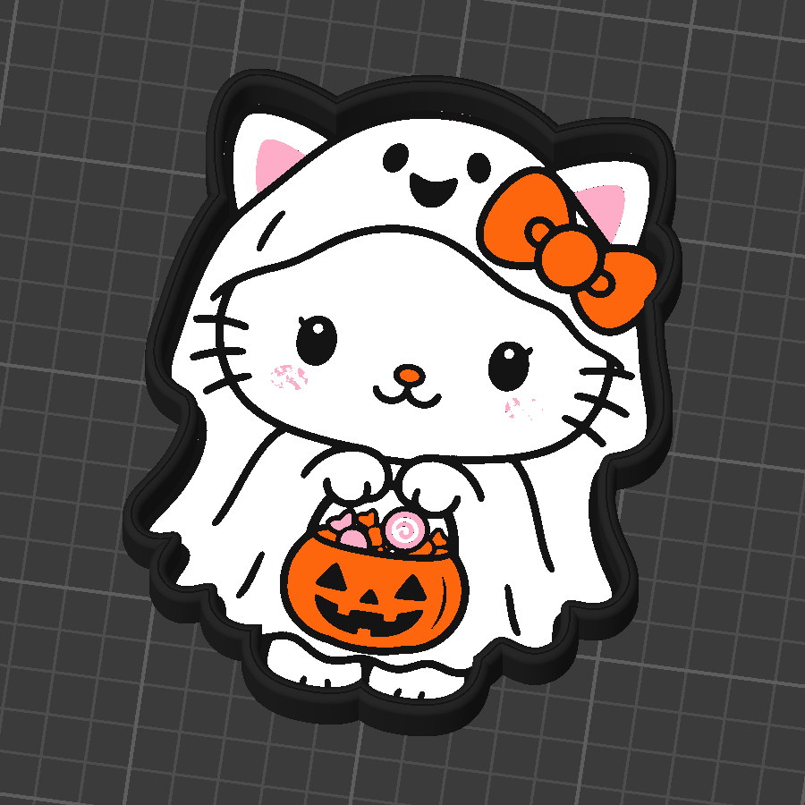 Halloween Kitty Trinket Tray Collection