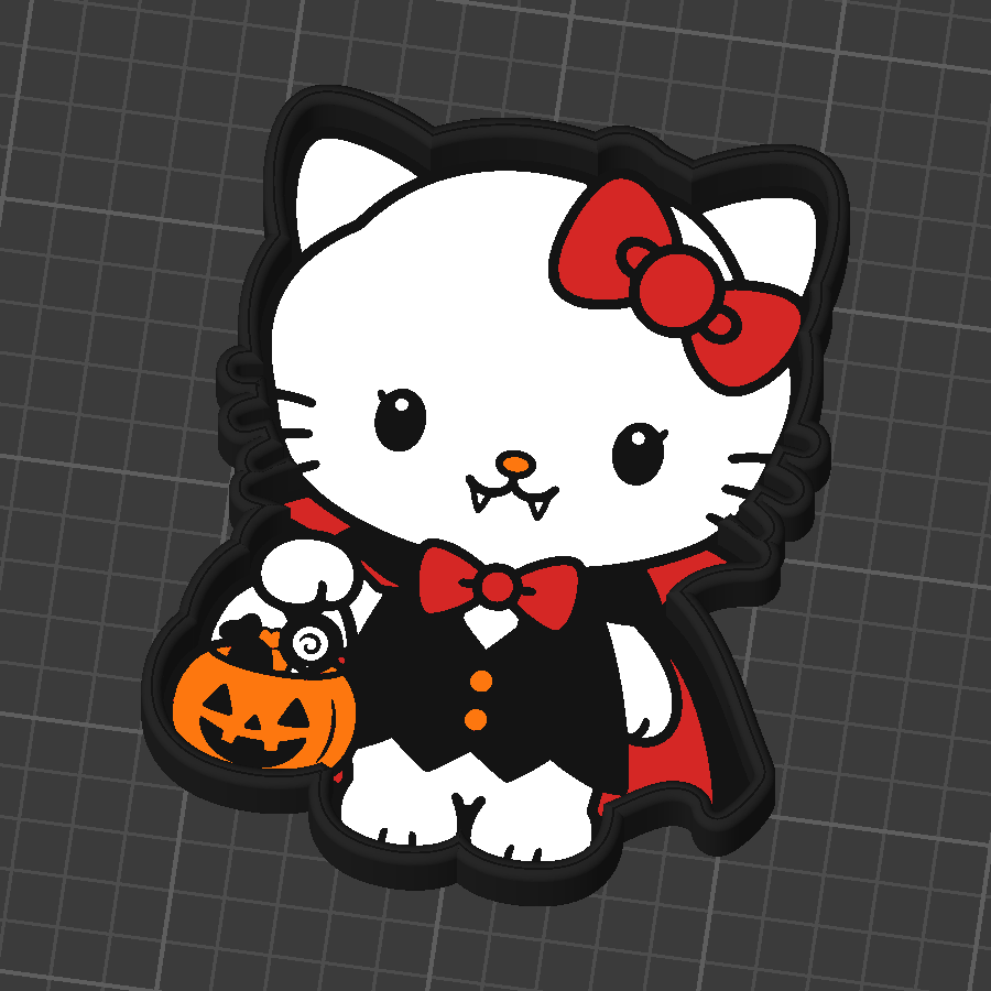 Halloween Kitty Trinket Tray Collection