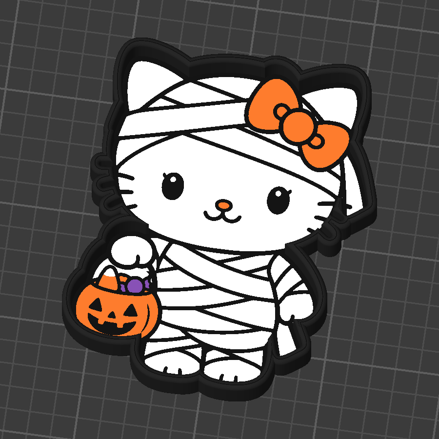 Halloween Kitty Trinket Tray Collection