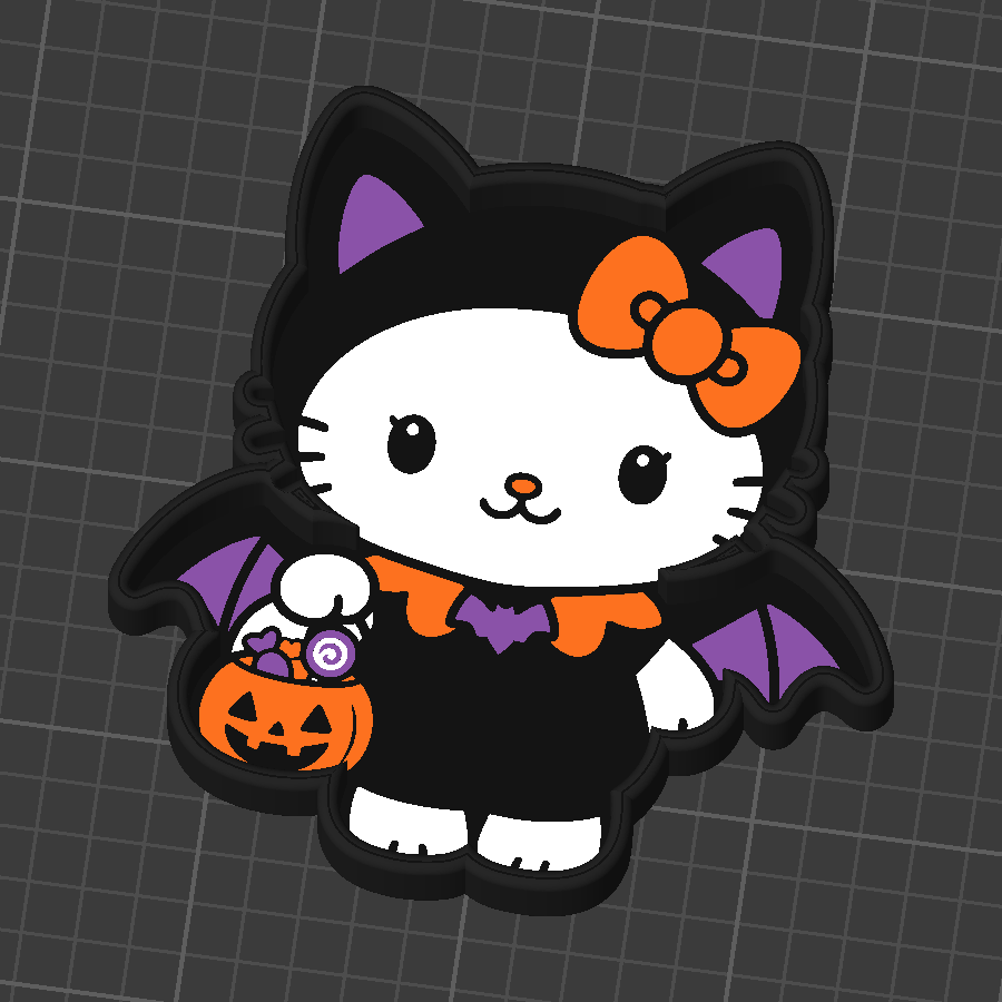 Halloween Kitty Trinket Tray Collection